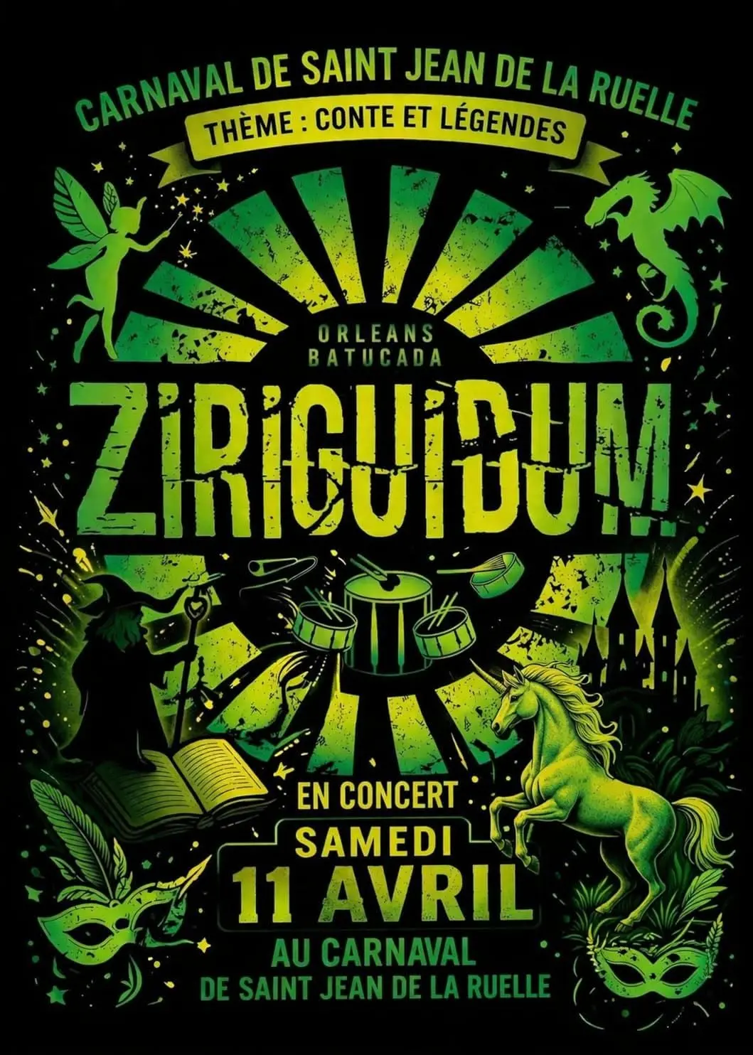 Affiche du carnaval de Saint-Jean-de-la-Ruelle