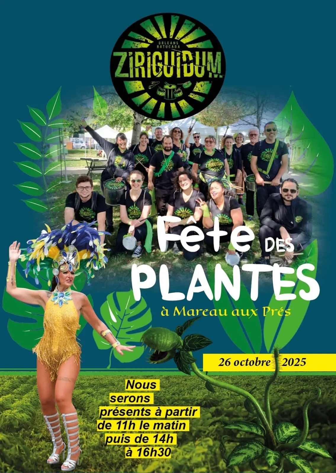 Affiche de la Fête des plantes