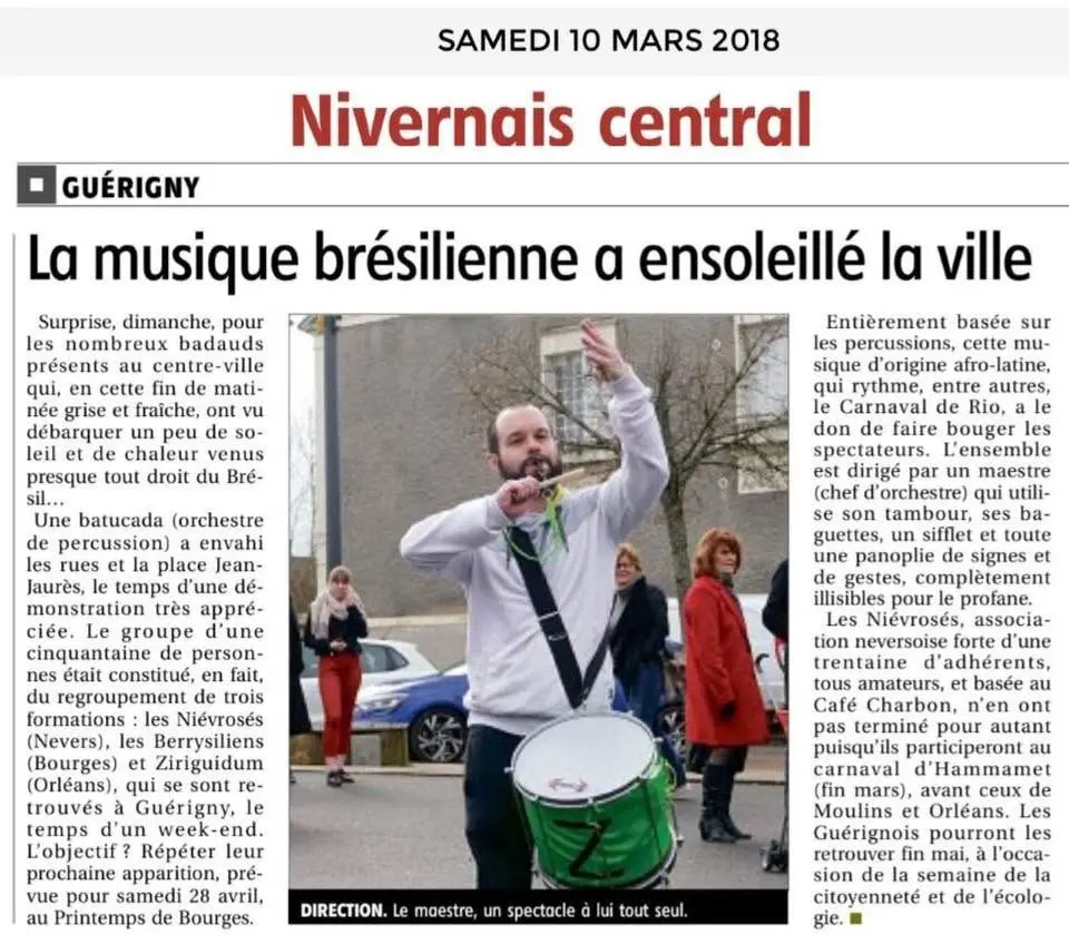 Article du Nivernais central sur Ziriguidum