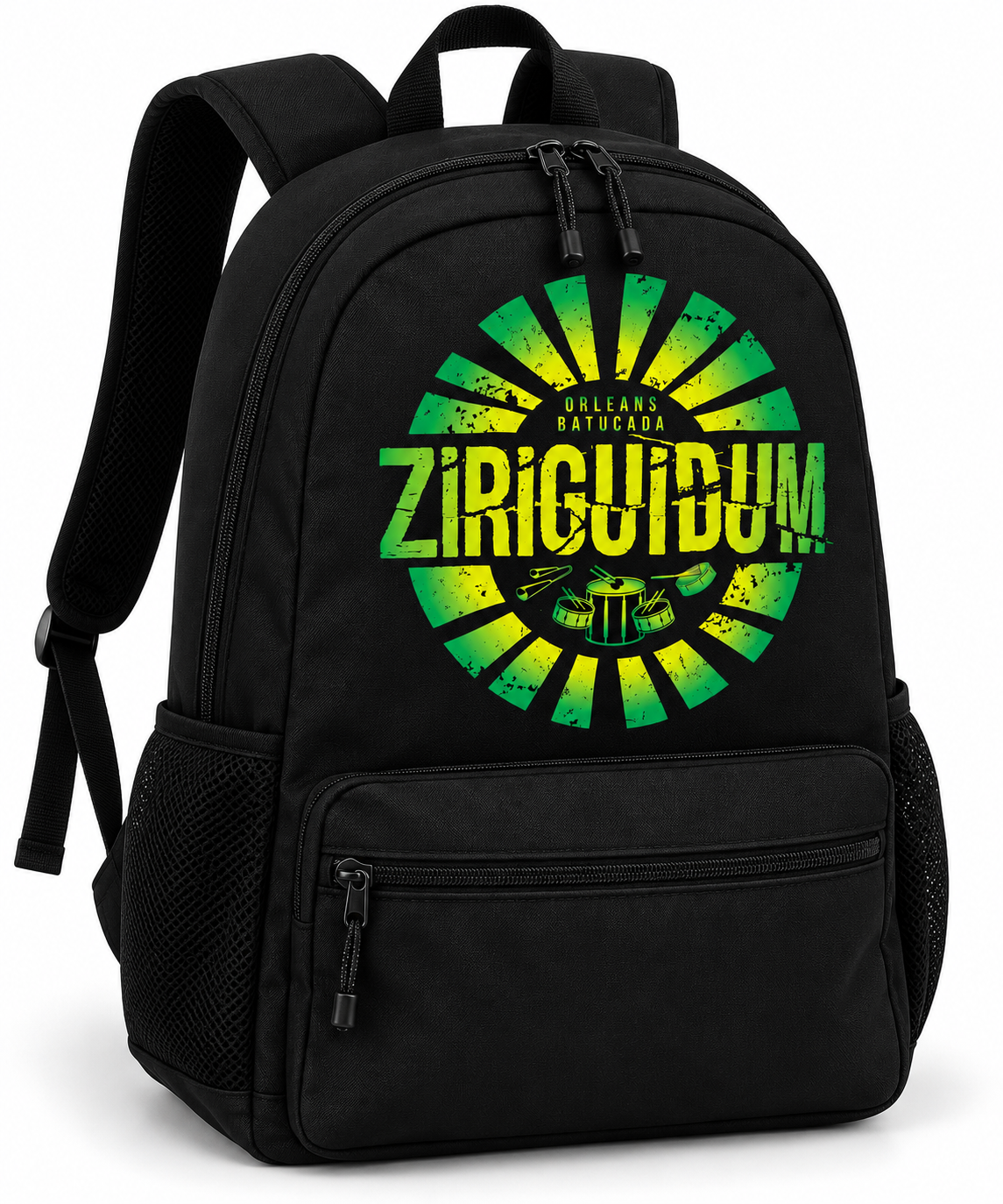 Sac à dos noir Ziriguidum