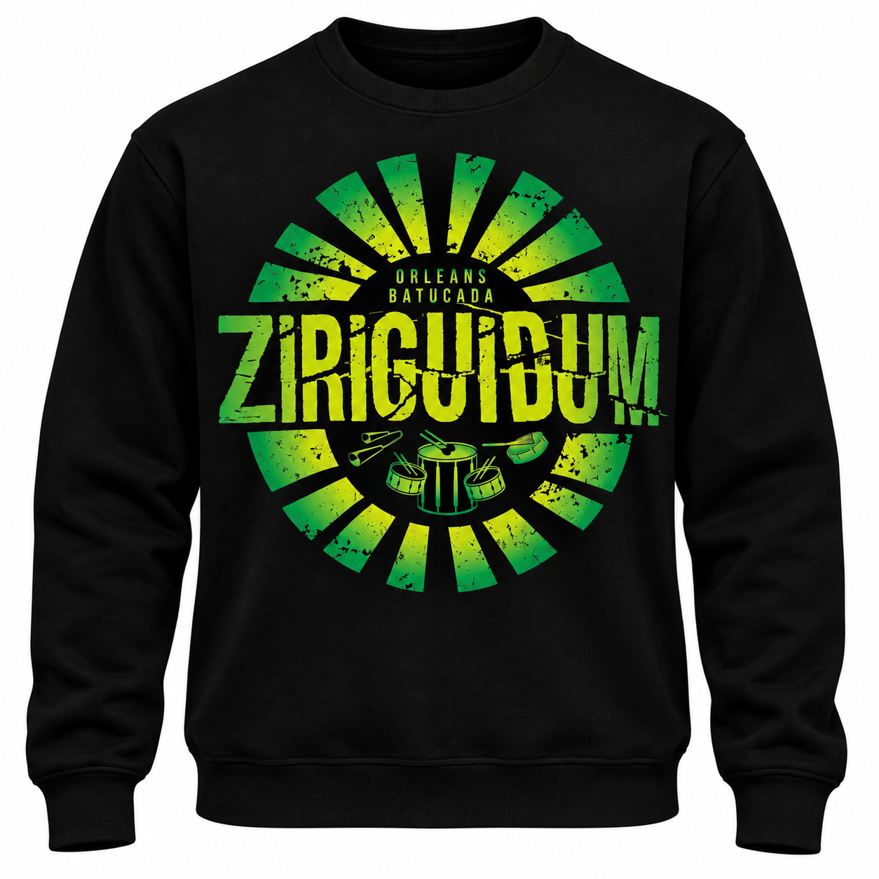 Sweat noir Ziriguidum