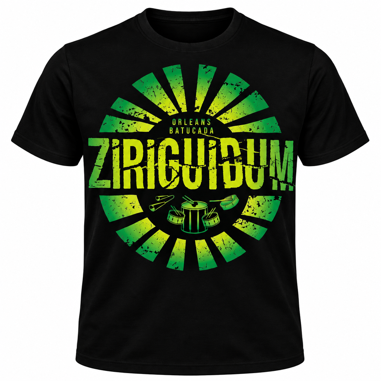 Tee-shirt noir Ziriguidum